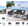 Reno modular set  (1set=4pcs  1pc 2-seater left bench + 1pc corner lounge set 3-seater + 1pc corner chair+1pc coffee table)