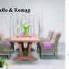 Castello & Roman dining set  
