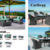 Caribean rectangular dining set 