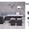 Minnesota corner lounge/dining set 