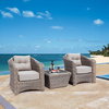 Chopin lounge set (1table+2chairs)