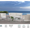 Elba Lounge Set(5pcs/set:2 lounge chairs+1 sofa+1 coffee table-big+1 coffee table-small)