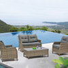 Osborne Lounge set ( 2 lounge chairs + 1 lounge bench + 1 coffee table )