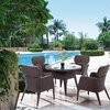 Forio dining set (5PCS/SET:1 table+ 4 chairs)