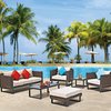 Dubai flycarpet  lounge set                                       ( 6pcs/set: 1 sofa + 2 lounge chair + 1 footrest + 1 side table + 1 coffee table)