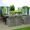 Eastborn dining set( 7pcs/set: 1 table + 6 chair)