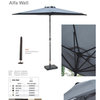 Alfa wall parasol Ø300